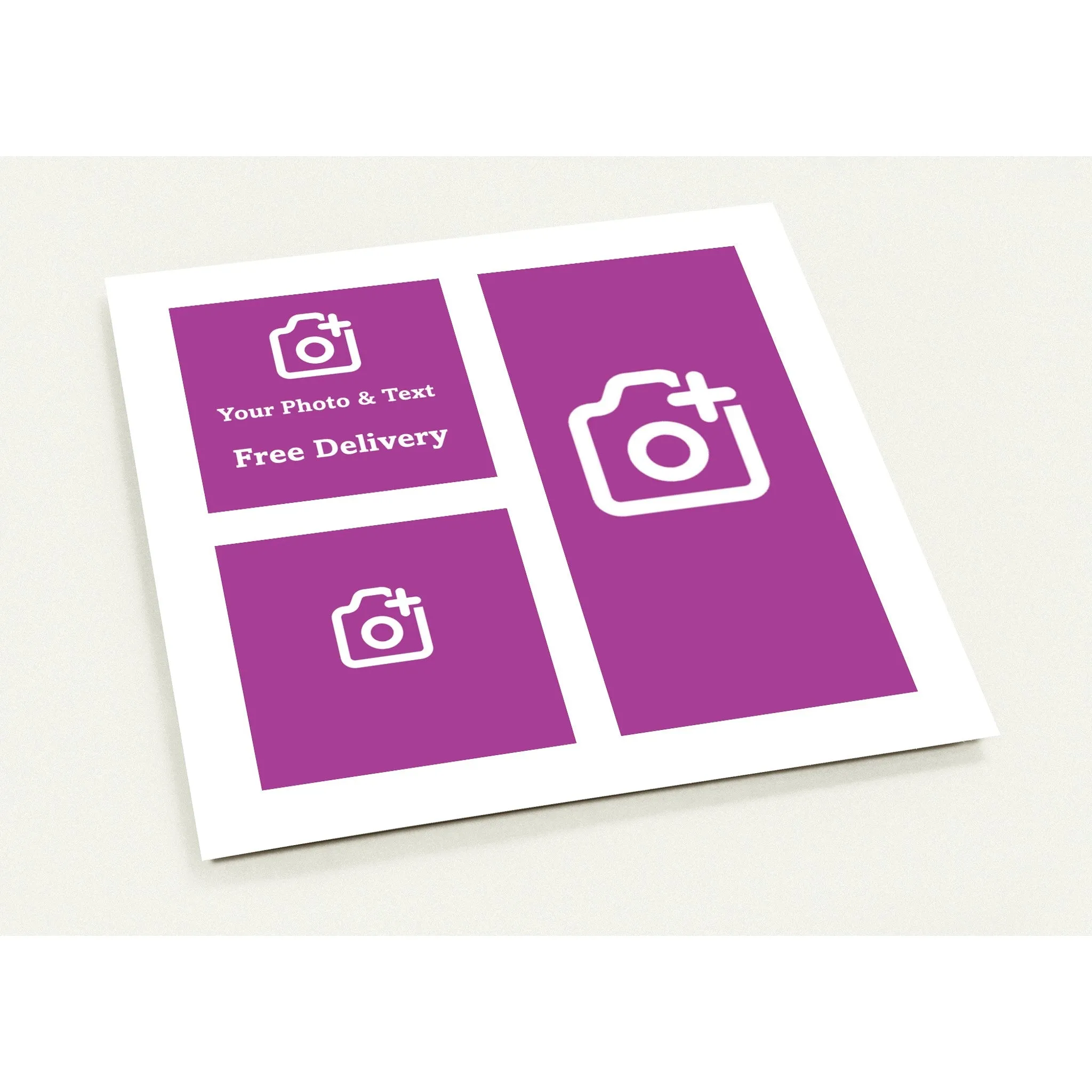 Personalised Pack of 10 Greeting Cards
