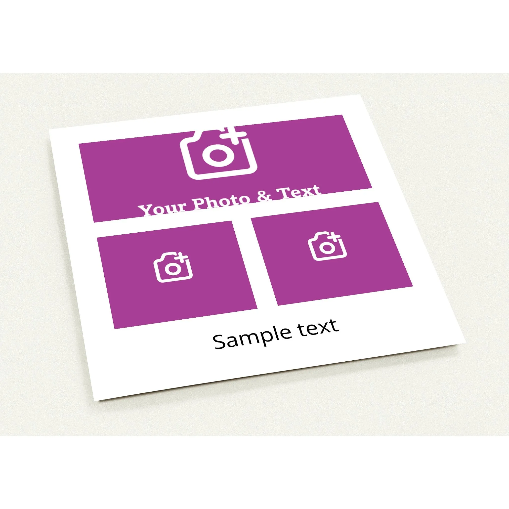 Personalised Pack of 10 Greeting Cards