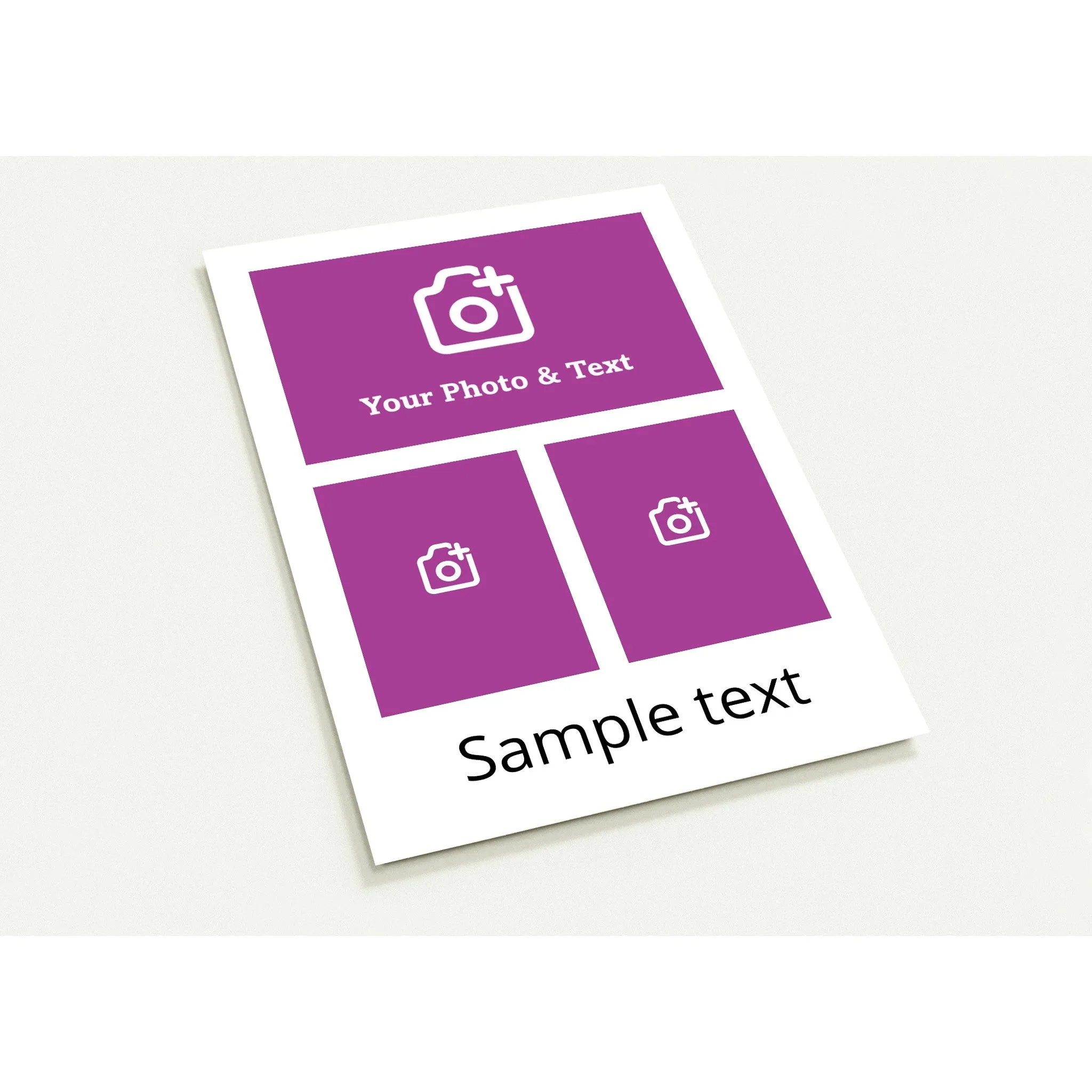 Personalised Pack of 10 Greeting Cards