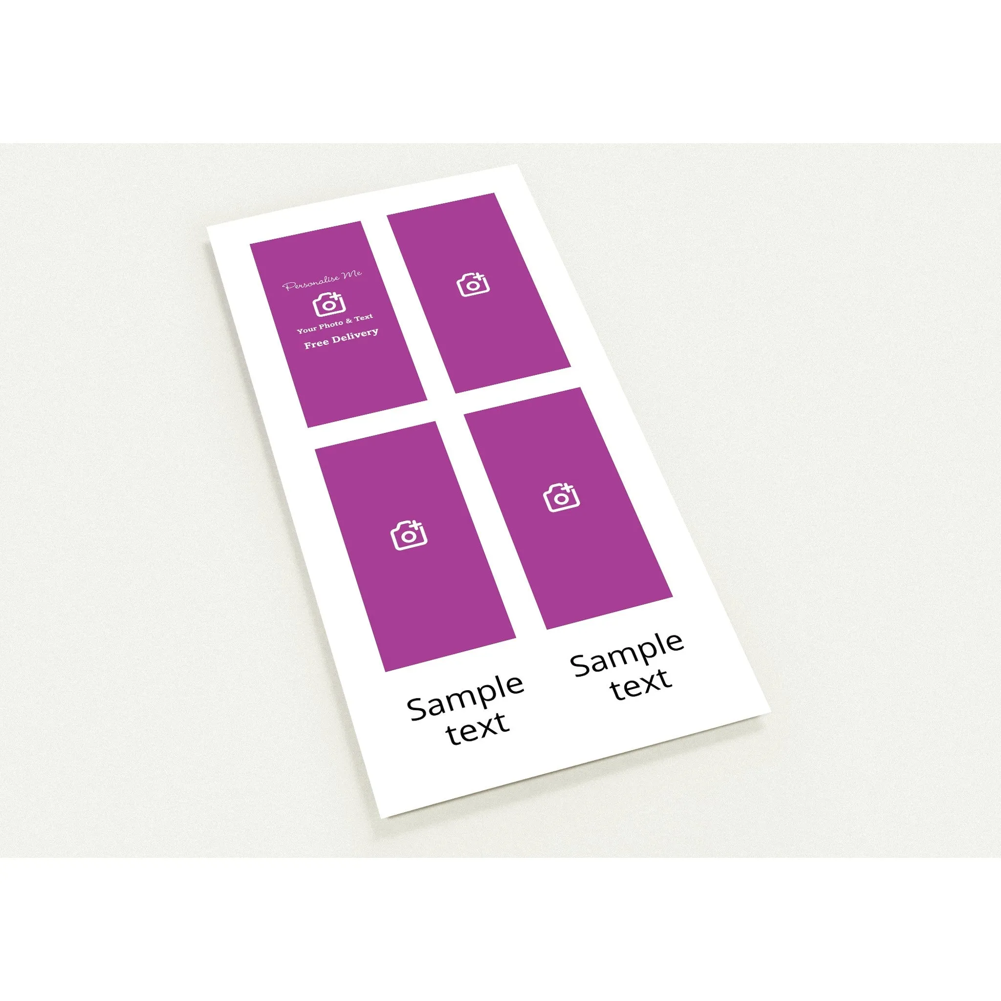Personalised Pack of 10 Greeting Cards