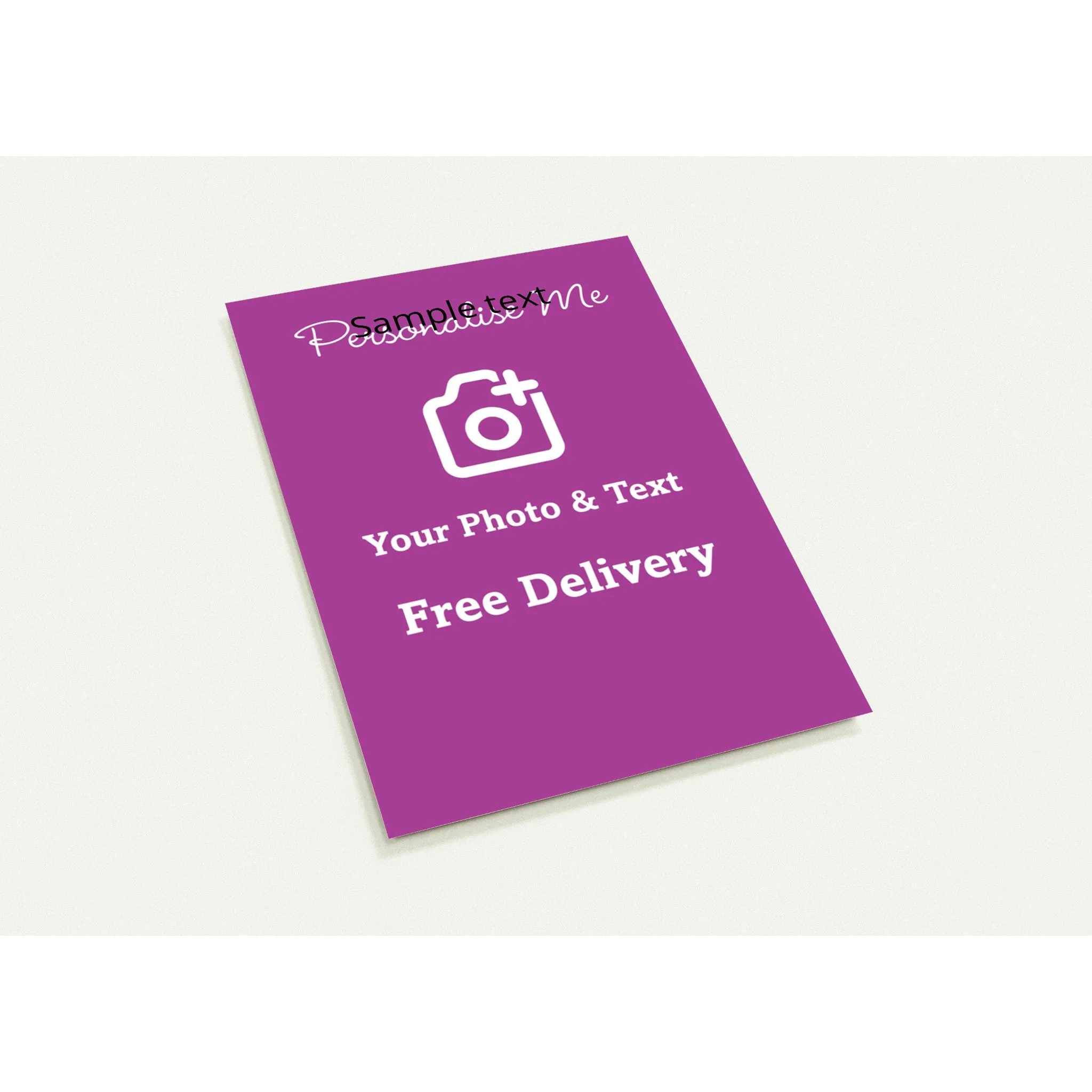 Personalised Pack of 10 Greeting Cards