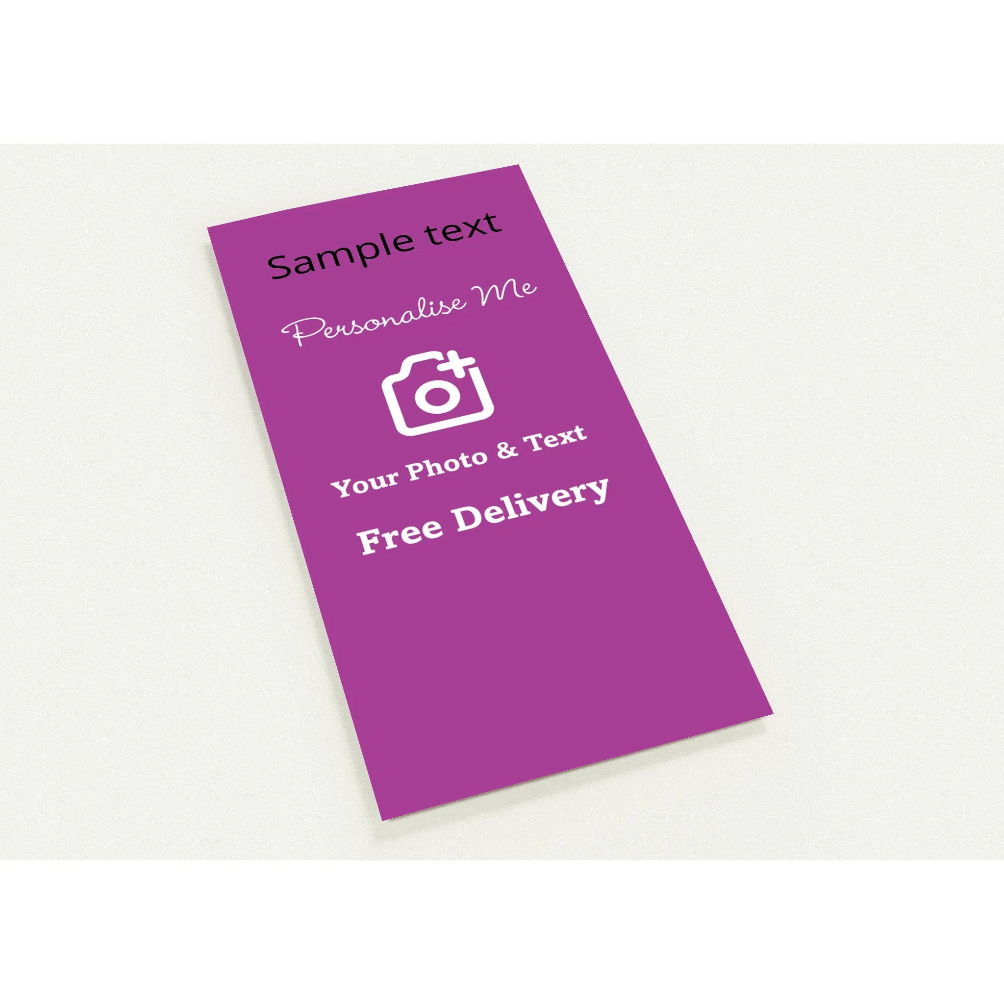 Personalised Pack of 10 Greeting Cards