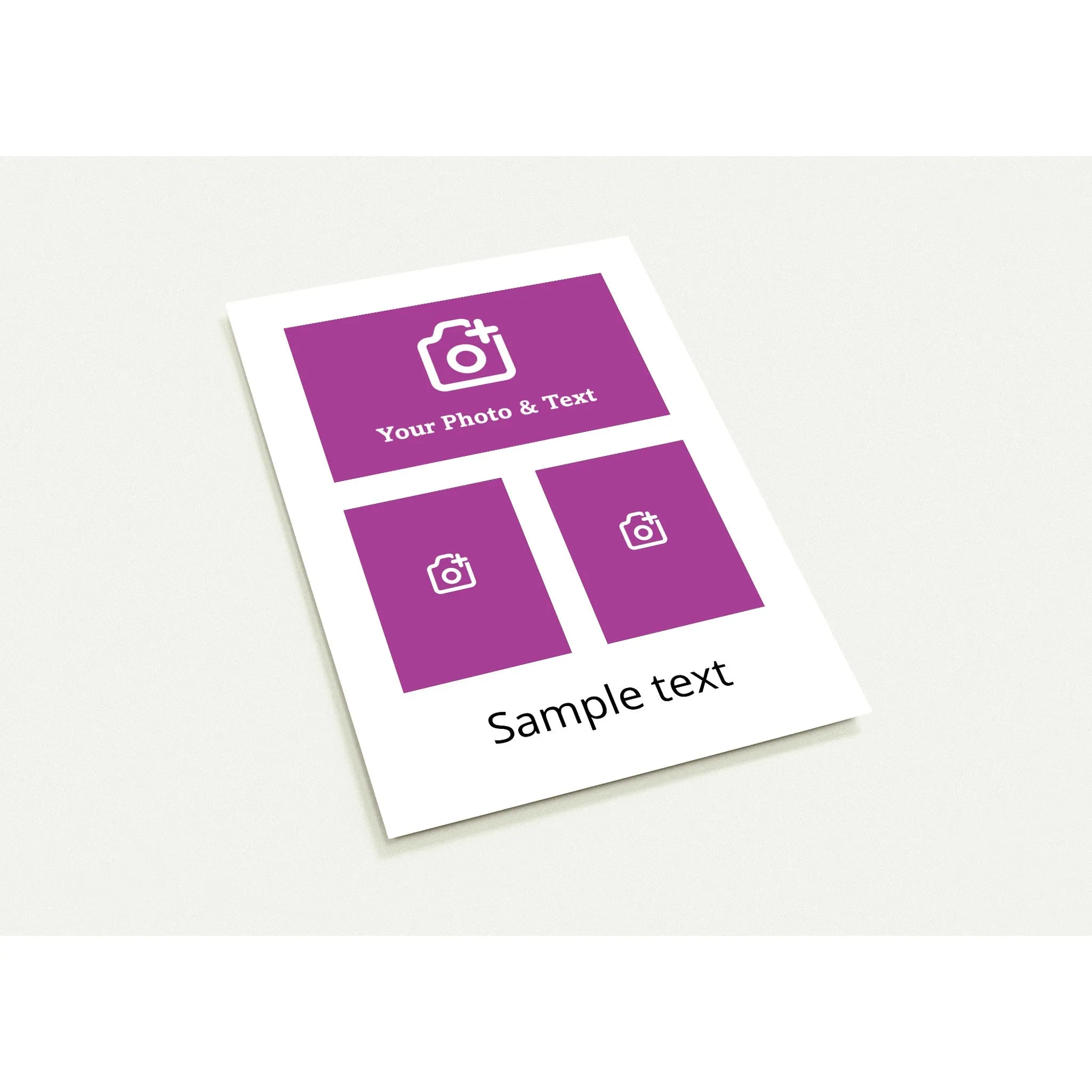 Personalised Pack of 10 Greeting Cards