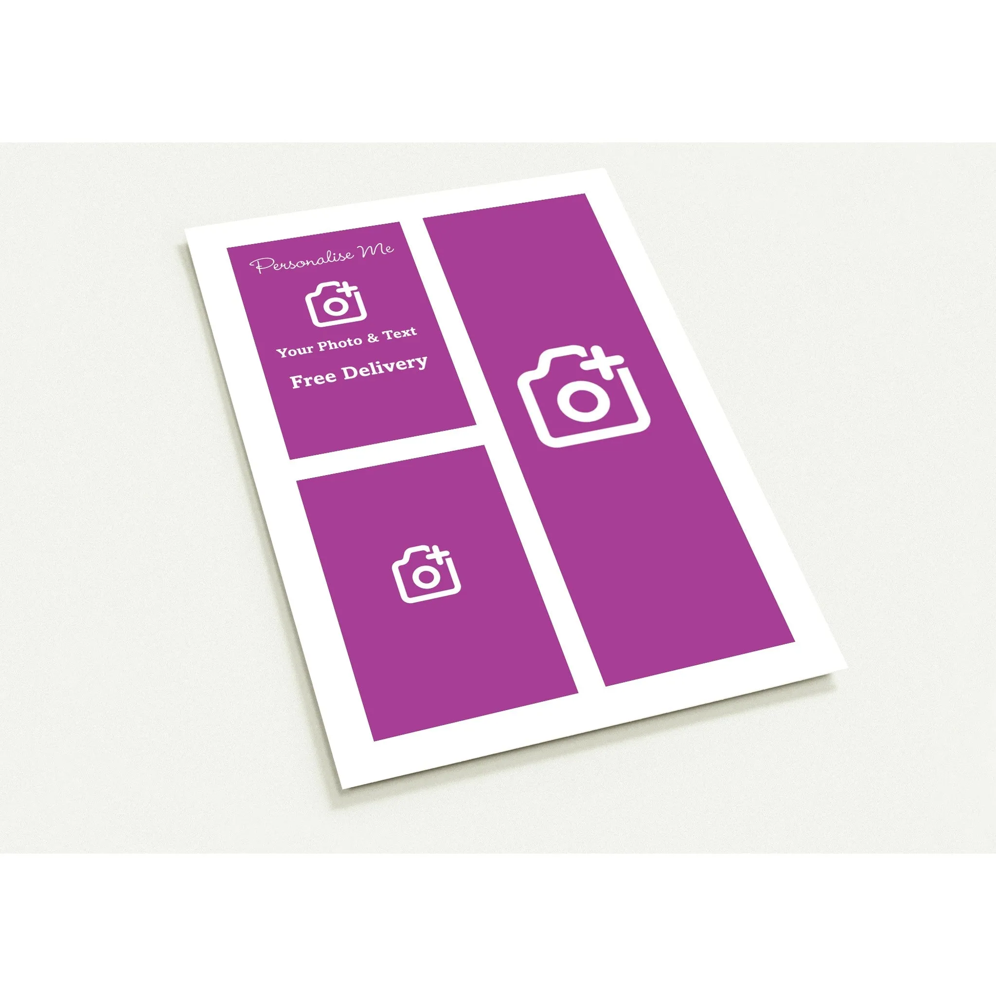 Personalised Pack of 10 Greeting Cards