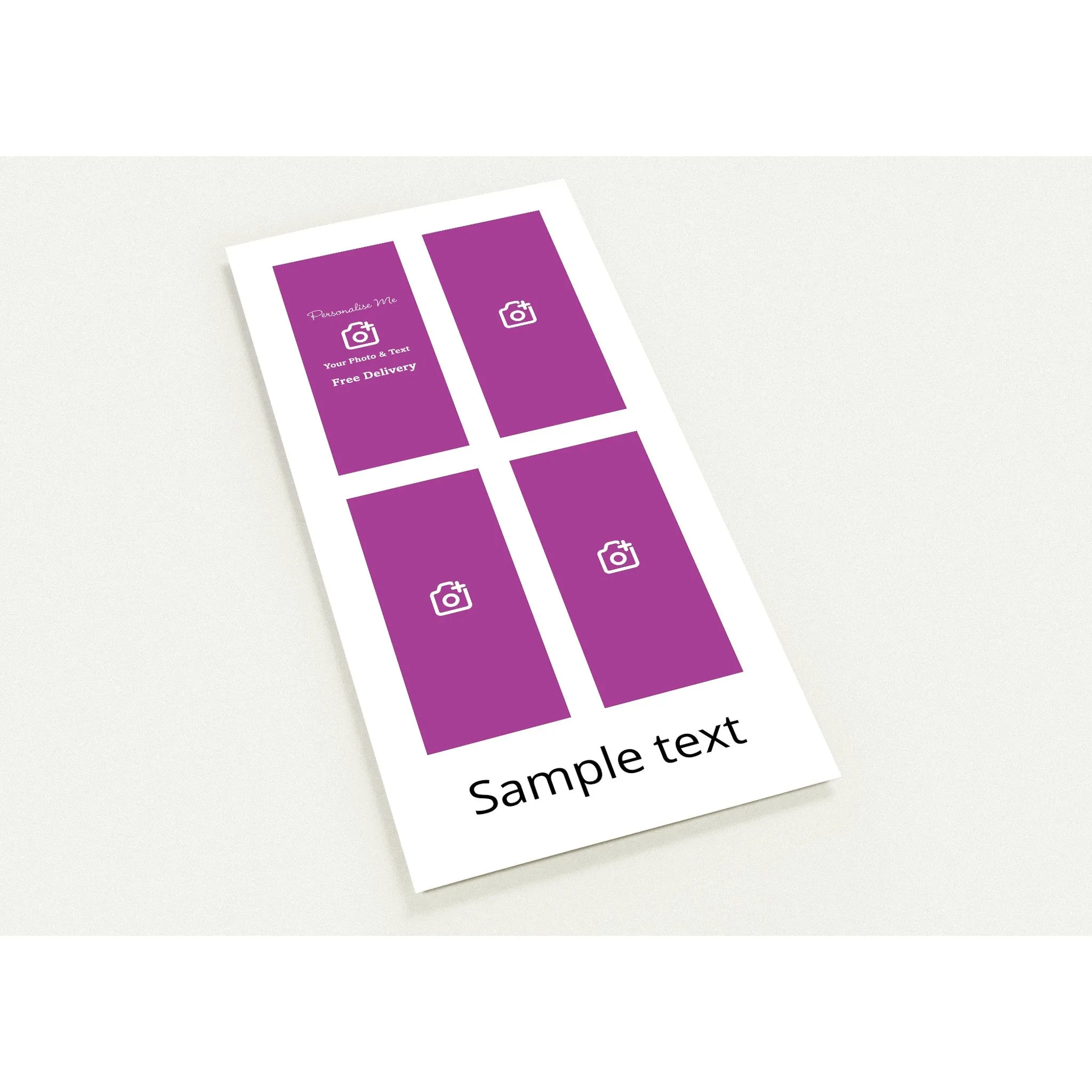 Personalised Pack of 10 Greeting Cards