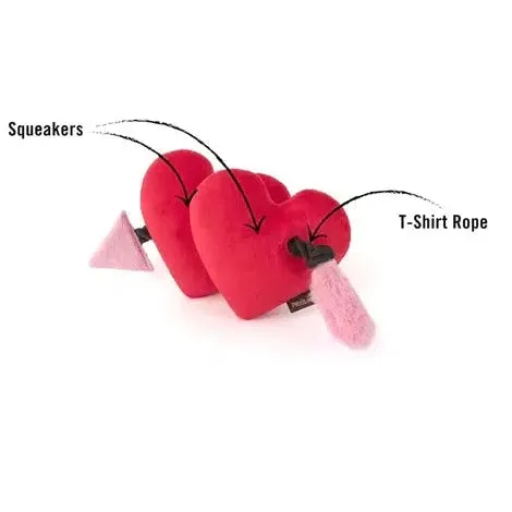 P.L.A.Y - Love Fur-Ever Hearts -  Plush Dog Toy