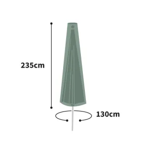 Protector 5000 Parasol Cover Extra Long - Dark Green