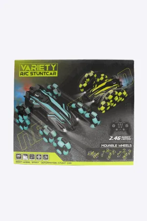 Remote Control Eight Wheel Spray Deformation Stunt Car