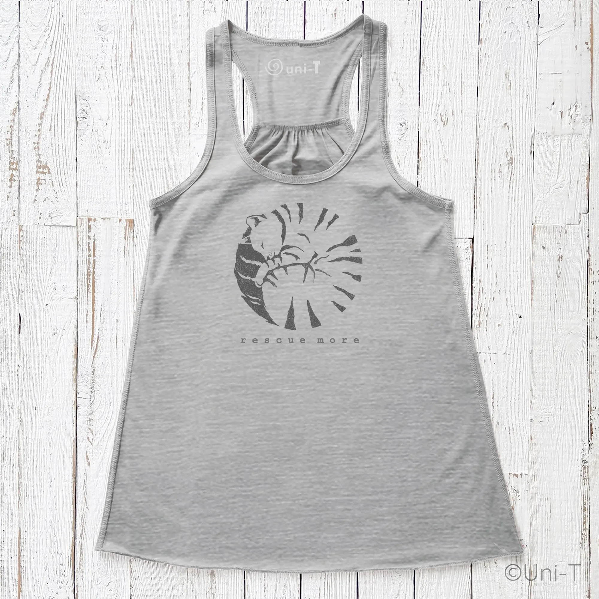 Rescue Cat Flowy Tank Top - Rescue More