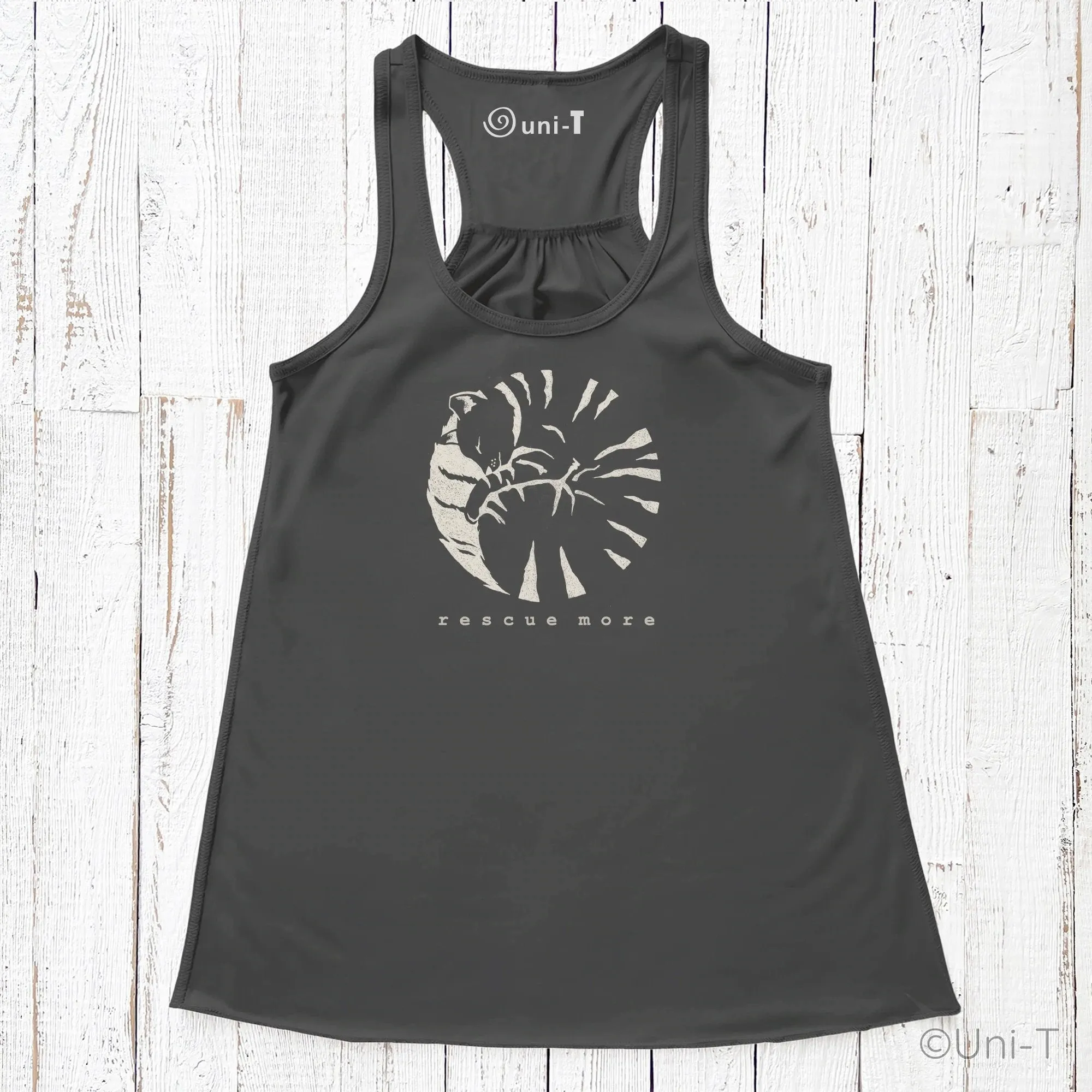 Rescue Cat Flowy Tank Top - Rescue More