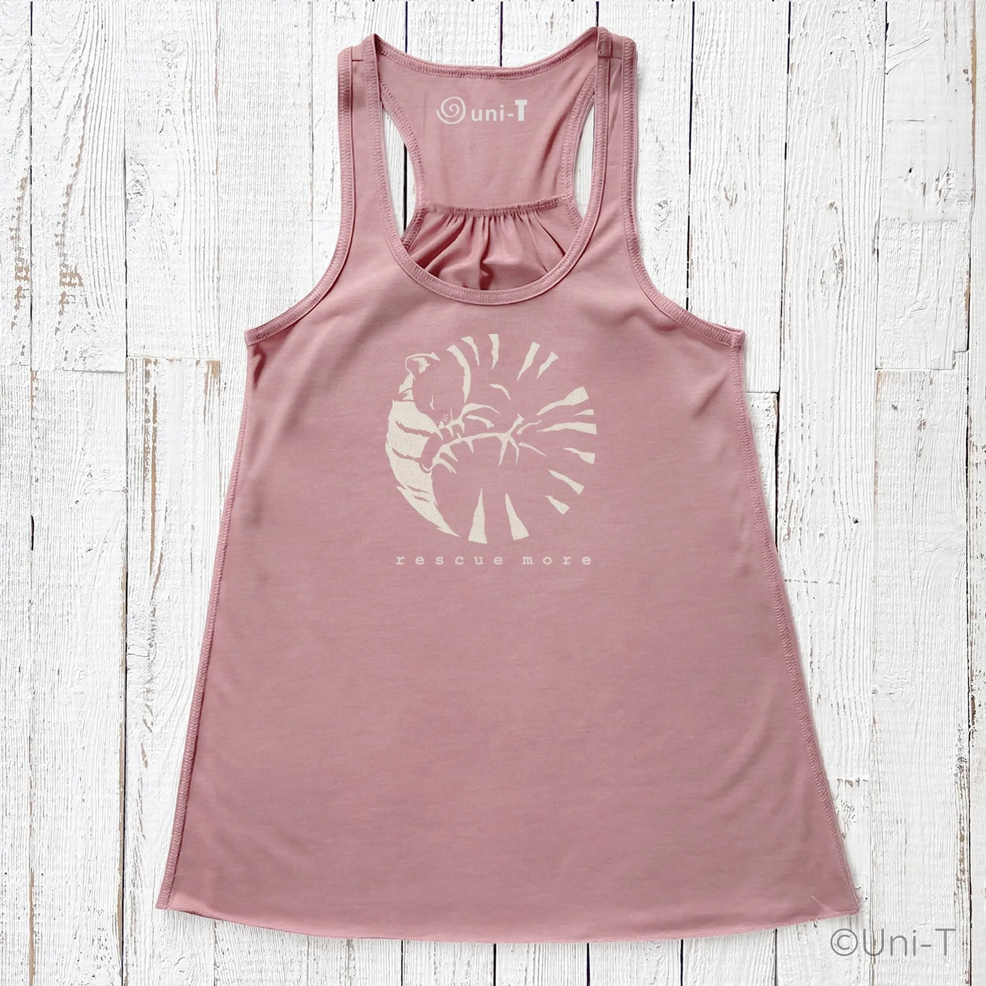 Rescue Cat Flowy Tank Top - Rescue More
