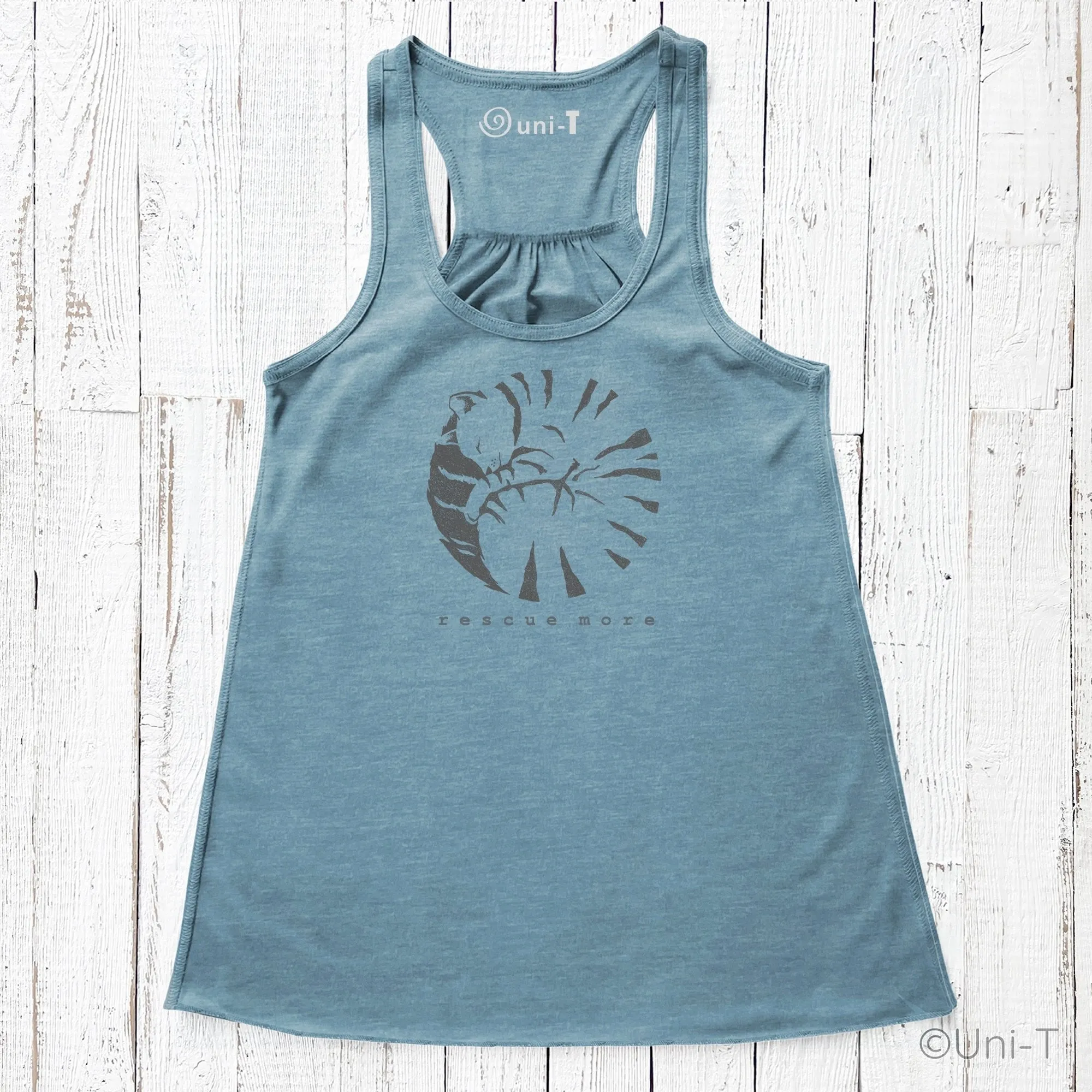 Rescue Cat Flowy Tank Top - Rescue More