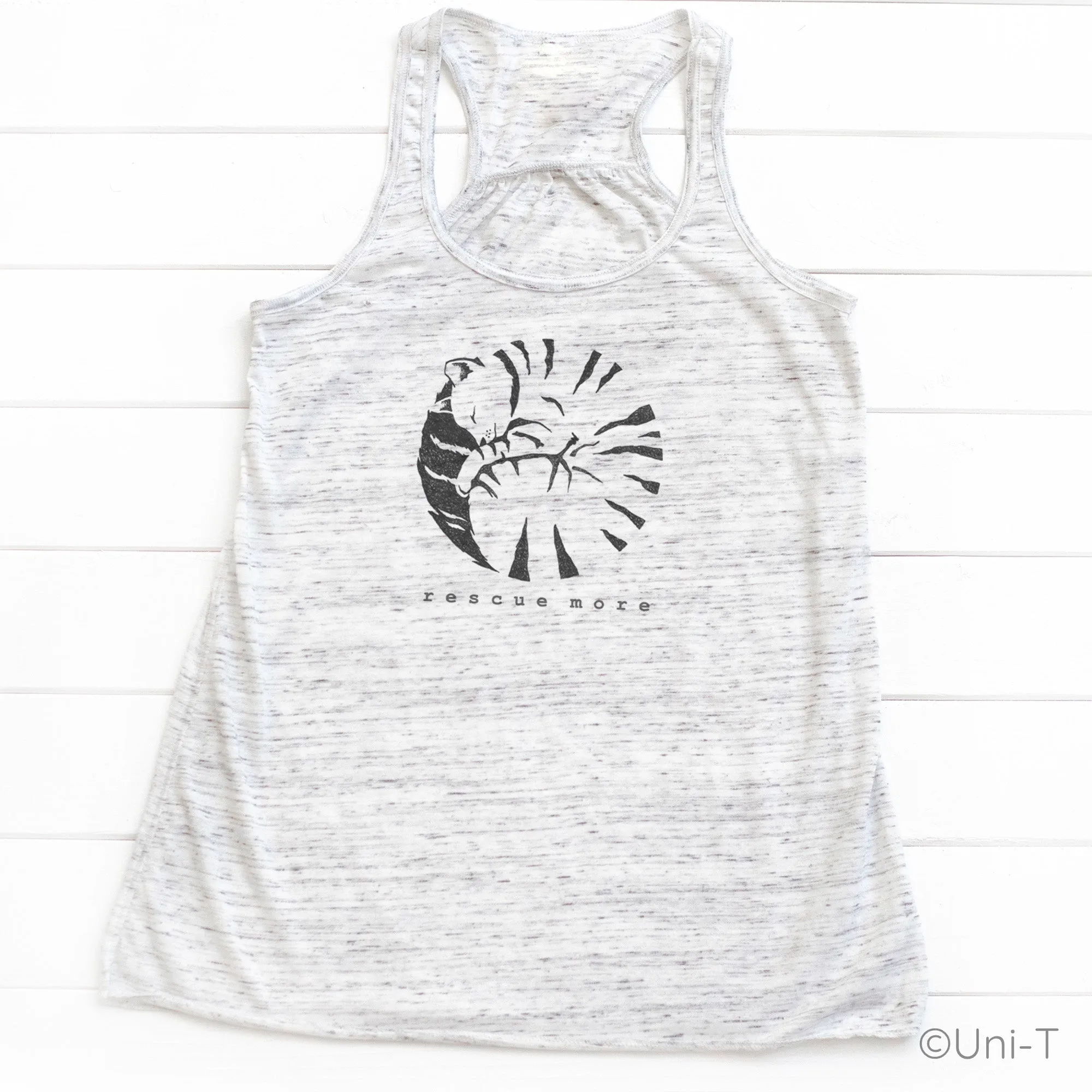 Rescue Cat Flowy Tank Top - Rescue More