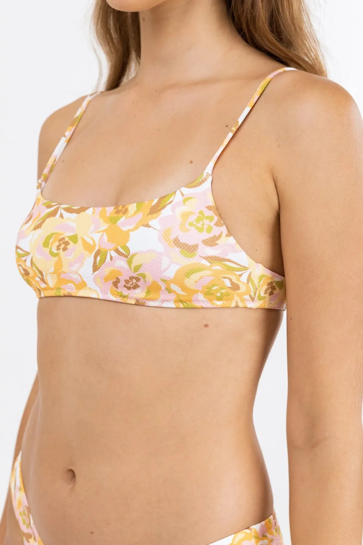 Rhythm Womens Mimosa Floral Crop Top