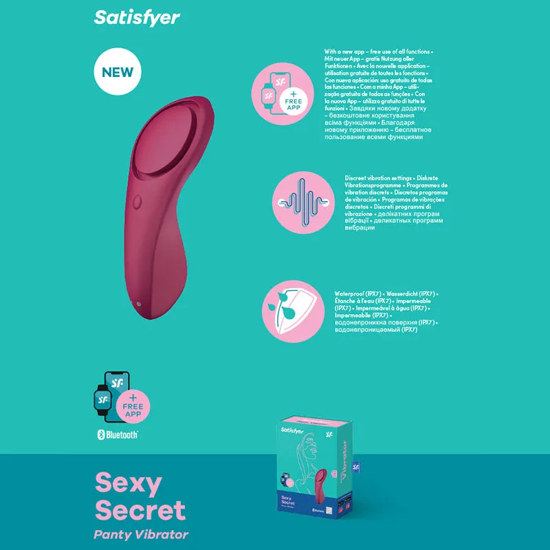Satisfyer Sexy Secret - App Contolled Panty Vibrator