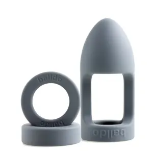 Silicone Super Stretchy Grey Penis Sleeve for Him