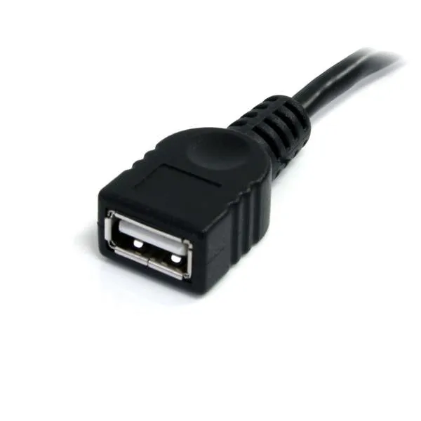 Startech.Com 6 Ft Black Usb 2.0 Extension Cable A To A - M/F - Usb Extension Cable - Usb (M) To Usb (F) - Usb 2.0 - 6 Ft