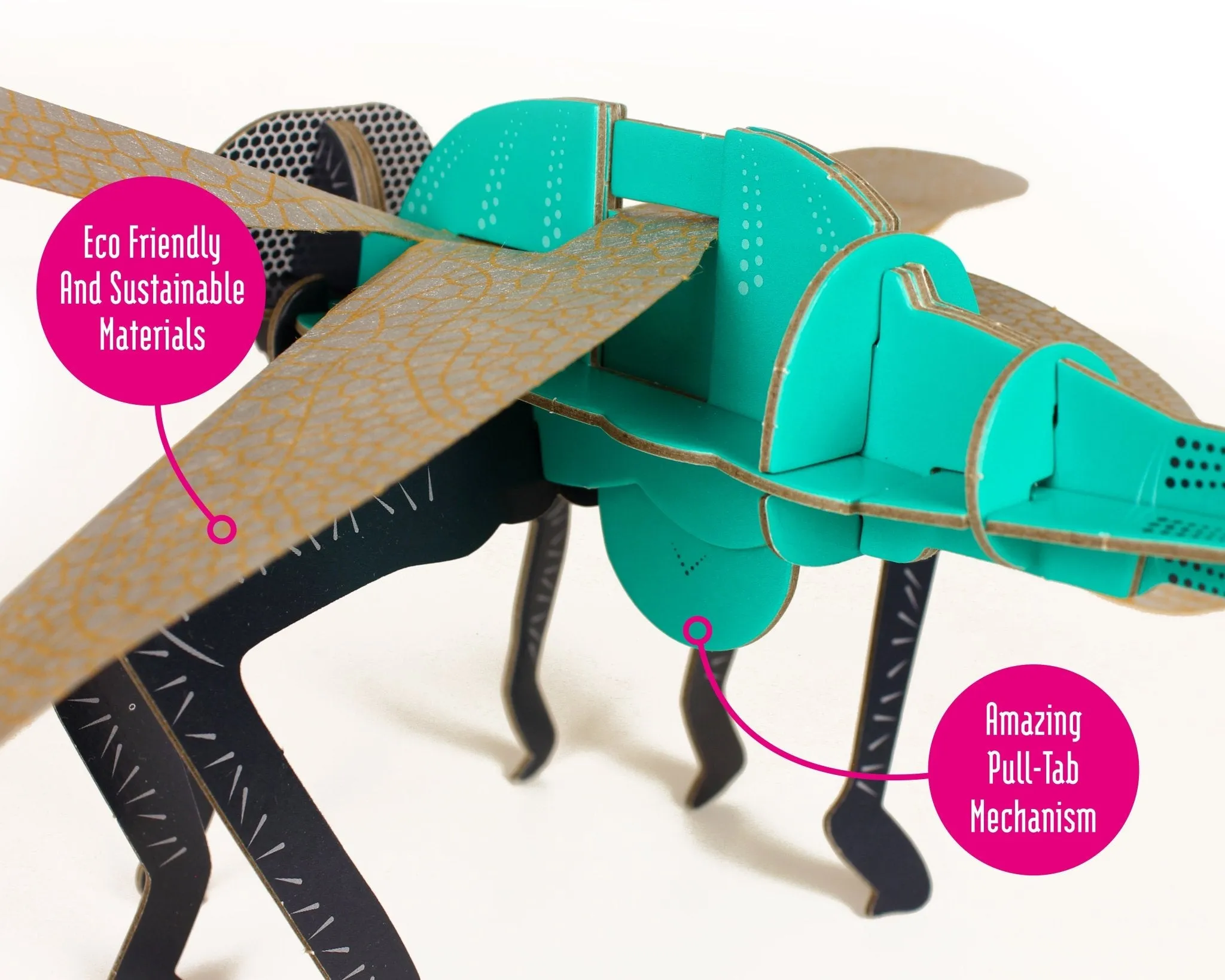 STEM Build - Dragonfly with Moving Mechanisms
