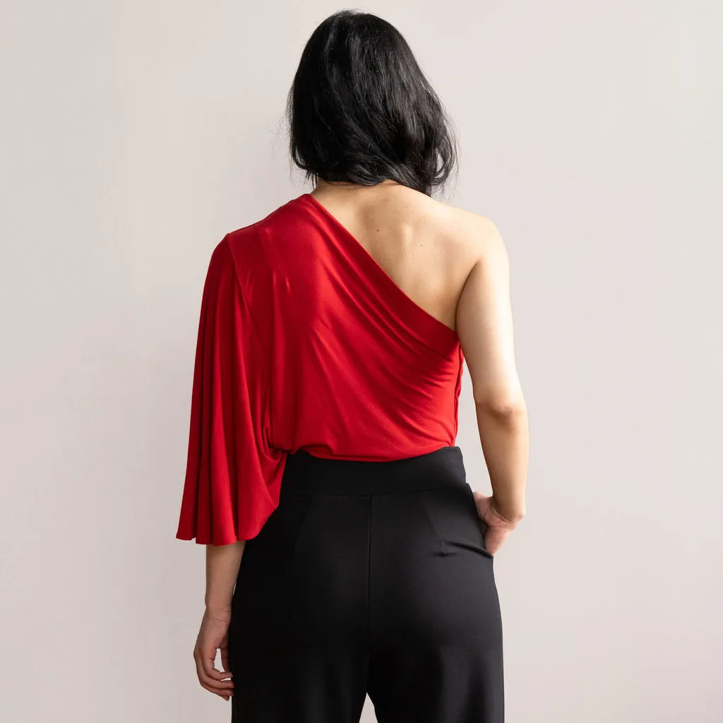 The Evolve One Shoulder Top