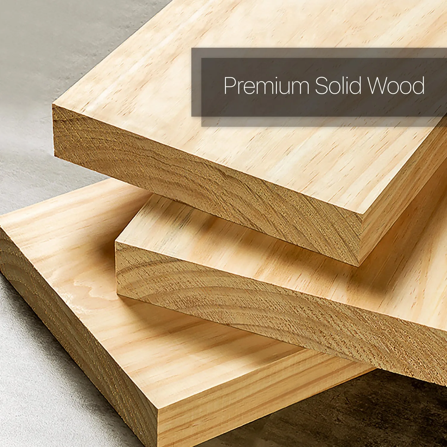 Wooden Display Storage Organizer - Unequal Top - 4 Tier - with Drawer - 33" - Natural
