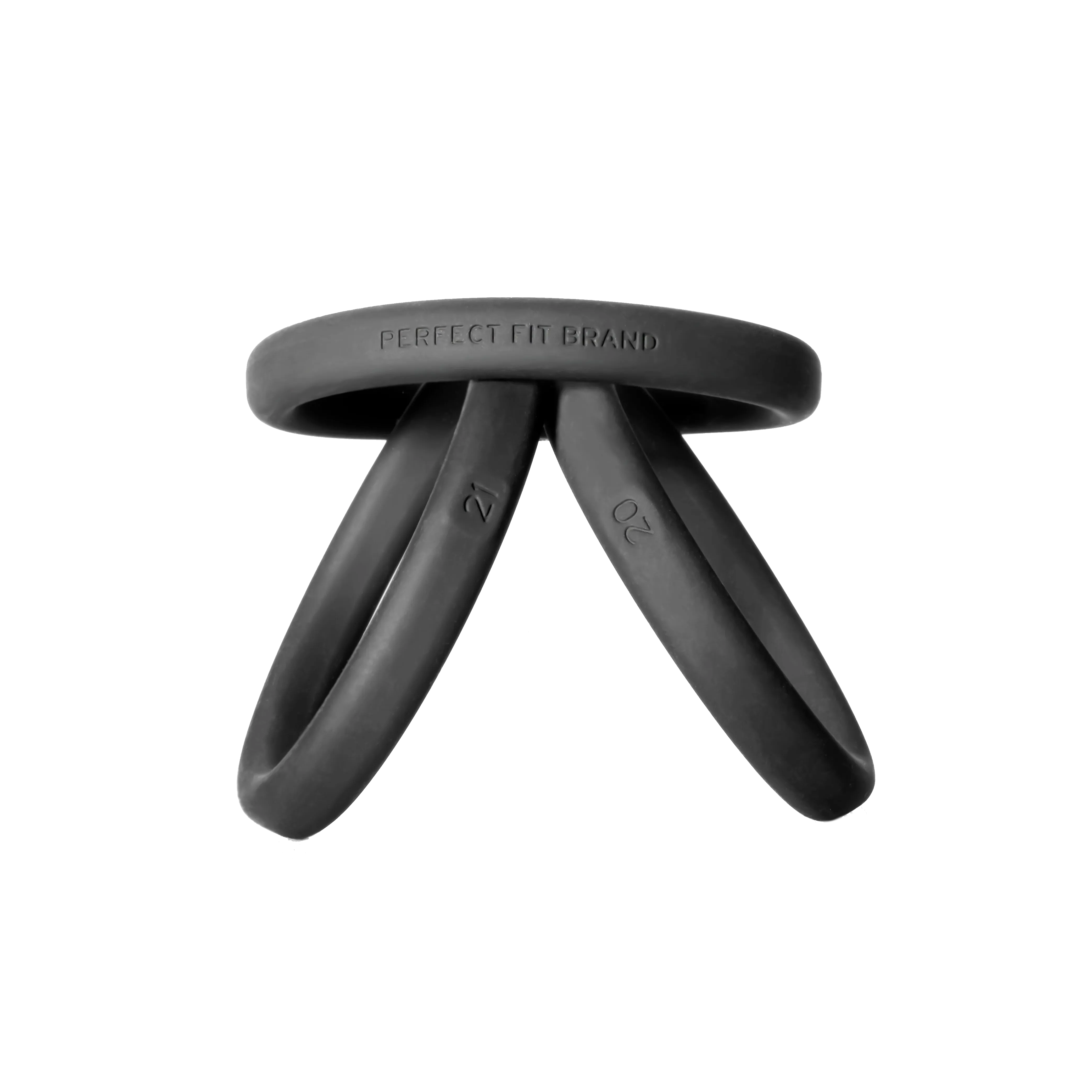 Xact-Fit Cock Rings sz 2.0- 2.1" set of 3 by Perfect Fit
